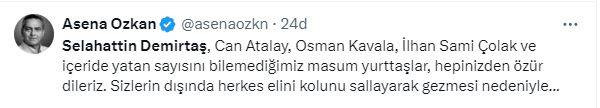 Engin Polat tahliye oldu, sosyal medya inledi! Selahattin Demirtaş ve Osman Kavala trend oldu - Fotoğraf: 9